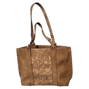 Darcy Marks London Vegan Leather Embossed Shoulder Bag